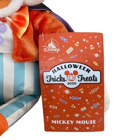 Disney Parks Halloween Mickey Mouse 2020 Tricks and Treats Plush - Picture 4 of 6
